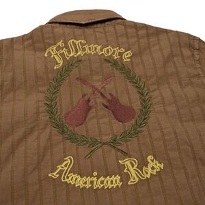 VTG Fillmore LA Long Sleeve Shirt Men's‎ XL American Rock & Roll Guitars Band